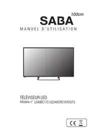 SABA LD40BC17S - Téléviseur