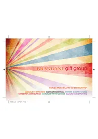 Notice Brandani 55533 Mousseur à lait