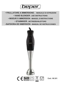 Notice Beper 90.321 Mixeur plongeant