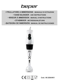Notice Beper 90.320V Mixeur plongeant