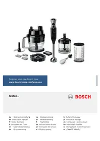 BOSCH MSM671X0 - Blender