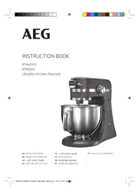 Notice AEG KM4100 Robot de cozinha