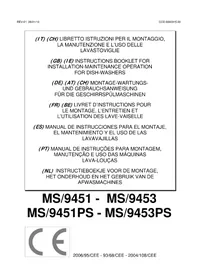 Notice Mach MS9453PS Lave-vaisselle