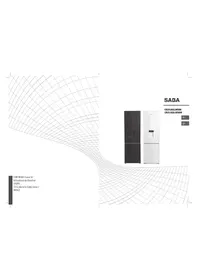 SABA CB2526GLWDBW - Réfrigérateur