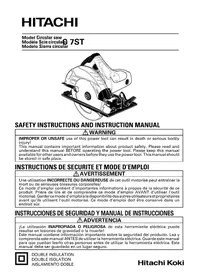 Notice HITACHI C 7ST