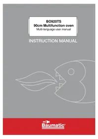 Notice BAUMATIC BO920TS Forno