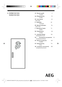 Notice AEG SWE61501DG Lodówka
