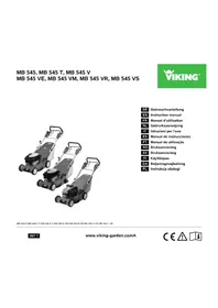 Notice VIKING MB 545 T Gressklipper