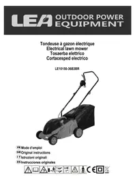 Notice LEA LE1015036B3BR Tondeuse à gazon