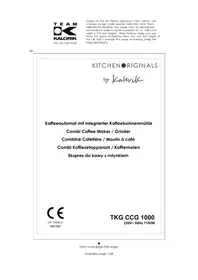 TKG CCG 1000 KTO KALORIK