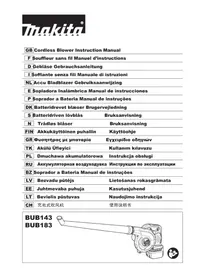 MAKITA BUB143 - 吹叶机