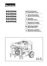 Notice MAKITA EG6050A Groupe électrogène