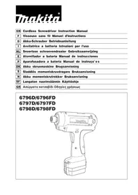 MAKITA 6798D - Ruuvinväännin