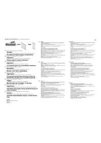 Notice Geuther 2764 Barrière de sécurité enfant