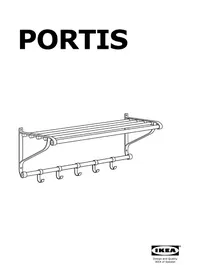 IKEA PORTIS (wall) - Porte-manteau mural