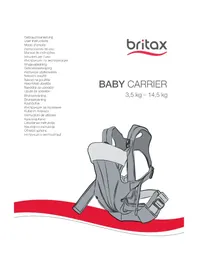 Notice Britax-Römer BABY CARRIER Porte-bébé