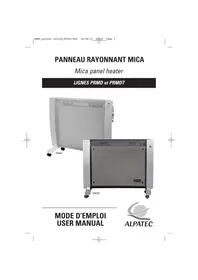 Notice ALPATEC PRMD 1500 Poêle