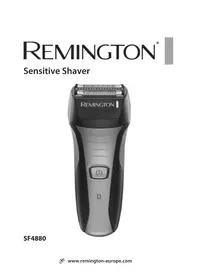 Notice REMINGTON SENSITIVE SF4880 Rasoir