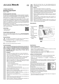 BASETECH 1530891 - Programmateur d'arrosage
