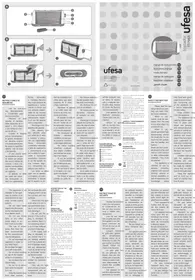 Notice UFESA ACTIVA TT7963 Grille pain