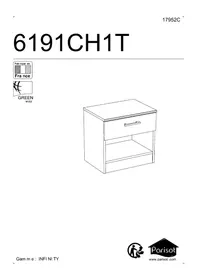 Notice Parisot INFINITY 6191CH1T Armoire