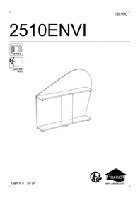 Notice Parisot MILA 2510ENVI Meuble