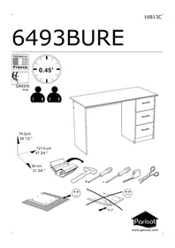 Notice Parisot INFINITY 6493BURE Ordinateur de bureau