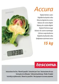 Notice Tescoma 634514 Balances de cuisine