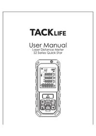 Notice Tacklife S2 PREMIUM Télémètre