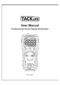 Notice Tacklife DM07 Multimètre
