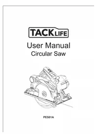 Notice Tacklife PES01A Säge