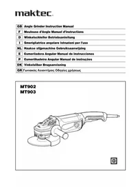 Notice Maktec MT903 Broyeur