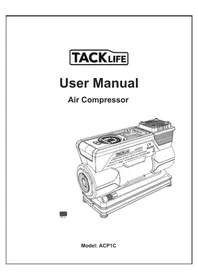 Notice Tacklife ACP1C Kompressor