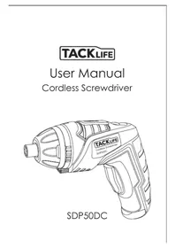 Notice Tacklife SPD50DC Schrauber