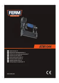 Notice Ferm ATM1044 Agrafeuse électrique