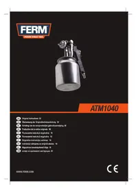 Notice Ferm ATM1040 Jet de peinture