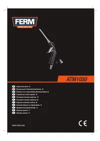Notice Ferm ATM1050 Pistolet à air comprimé