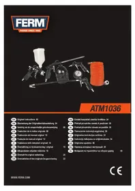 Notice Ferm ATM1036 Pistolet à peinture