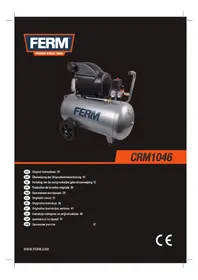 Notice Ferm CRM1046 Compresseur d'air