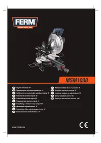 Notice Ferm MSM1038 Scie électrique