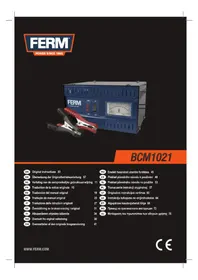 Notice Ferm BCM1021 Chargeur de piles