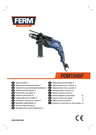 Notice Ferm PDM1045P Perceuse électrique