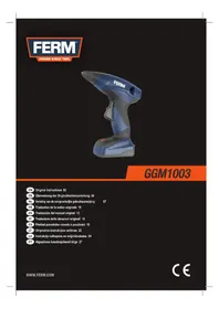 Notice Ferm GGM1003 Pistolet à colle chaude