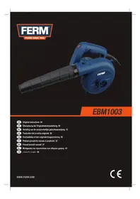 Notice Ferm EBM1003 Souffleur