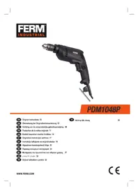 Notice Ferm PDM1048P Perceuse
