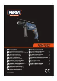 Notice Ferm PDM1052 Perceuse