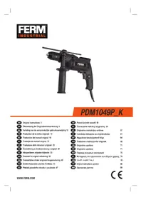 Notice Ferm PDM1049P Perceuse électrique