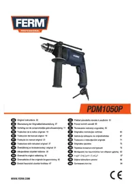 Notice Ferm PDM1050P Perceuse électrique