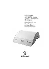 Notice SWISSCOM REPEATER Telefon
