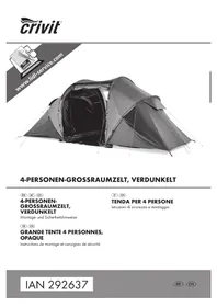 Notice CRIVIT HG03468 Tente